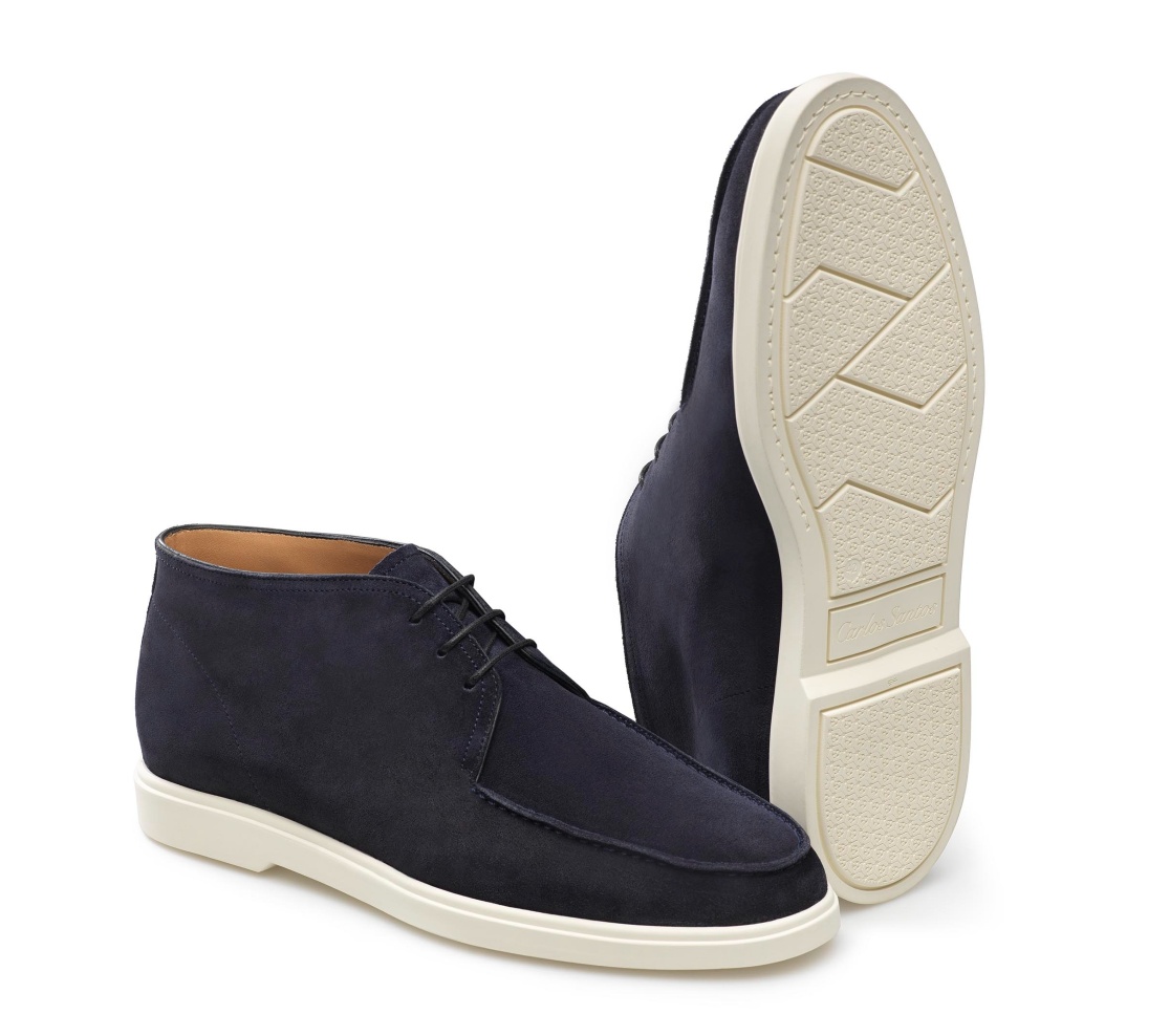 Leather Sneakers - Nathan Camurça 500 Blue